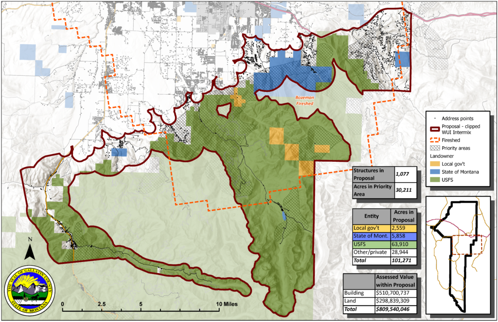 Gallatin County Awarded Community Wildfire Defense Grant – Gallatin ...