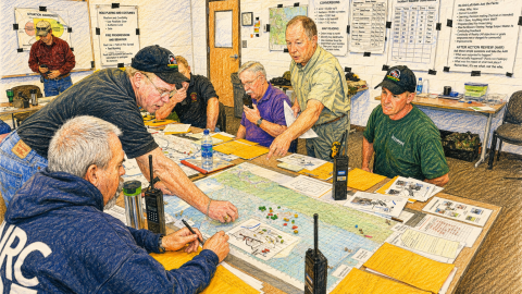 image of a group in a training class